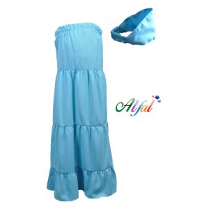 Jupe Ines bleu azur Taille 4/5 ans